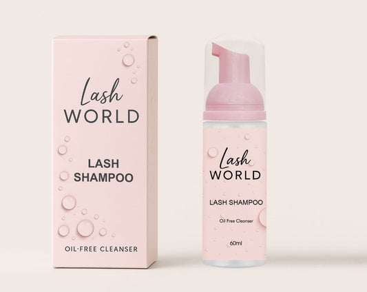Lash shampoo